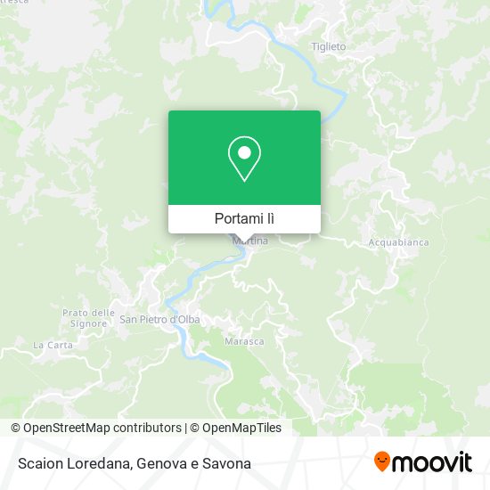 Mappa Scaion Loredana