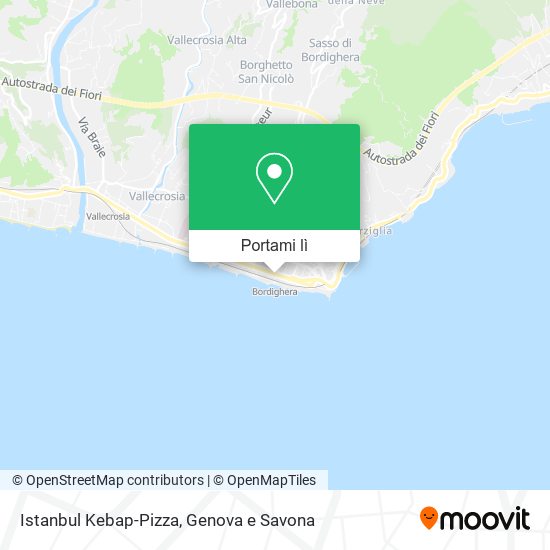 Mappa Istanbul Kebap-Pizza