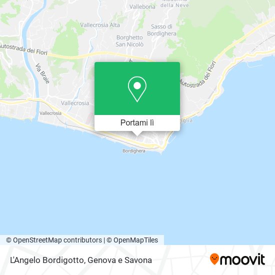 Mappa L'Angelo Bordigotto