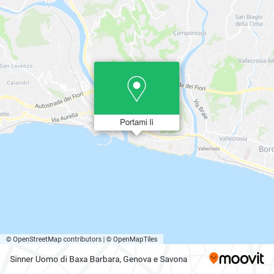 Mappa Sinner Uomo di Baxa Barbara