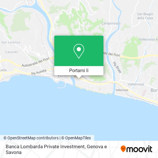 Mappa Banca Lombarda Private Investment