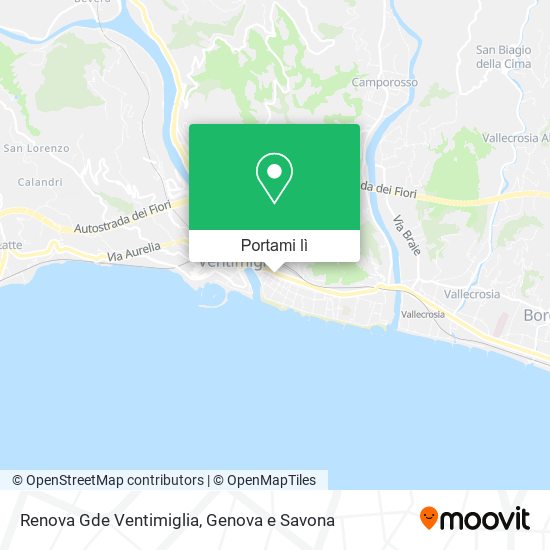 Mappa Renova Gde Ventimiglia