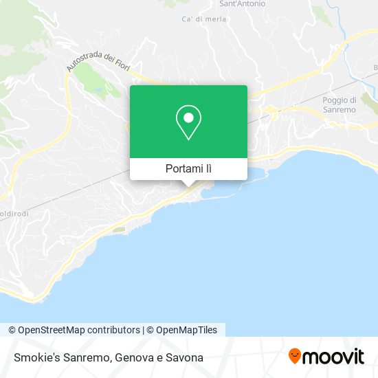 Mappa Smokie's Sanremo