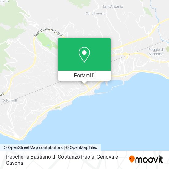 Mappa Pescheria Bastiano di Costanzo Paola