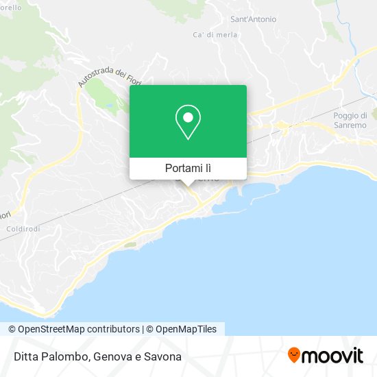 Mappa Ditta Palombo