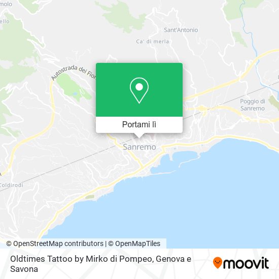 Mappa Oldtimes Tattoo by Mirko di Pompeo