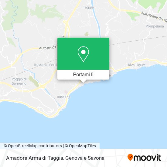 Mappa Amadora Arma di Taggia