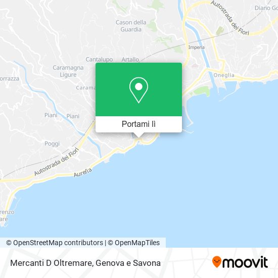 Mappa Mercanti D Oltremare