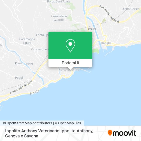 Mappa Ippolito Anthony Veterinario Ippolito Anthony