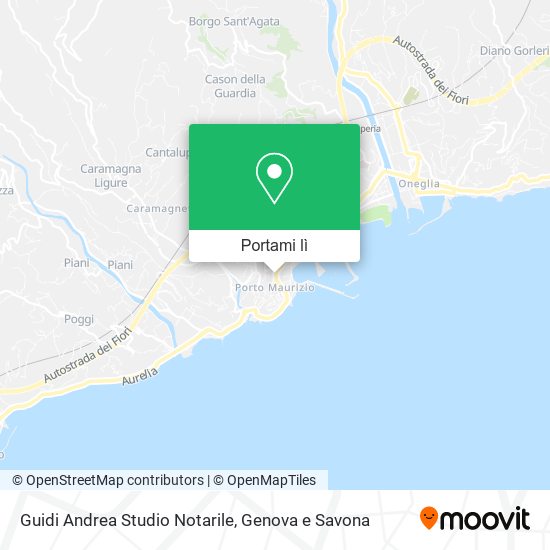 Mappa Guidi Andrea Studio Notarile