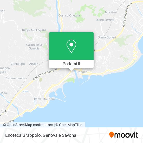 Mappa Enoteca Grappolo