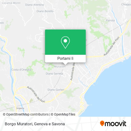 Mappa Borgo Muratori