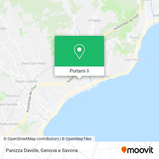 Mappa Panizza Davide