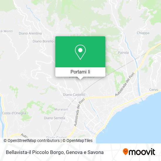 Mappa Bellavista-il Piccolo Borgo