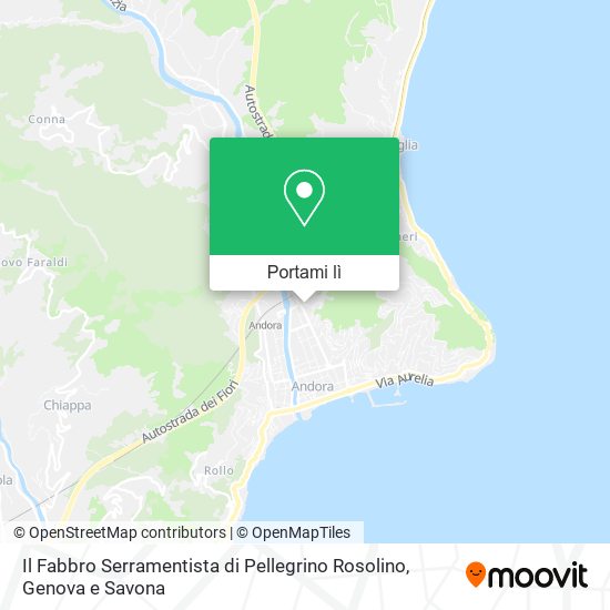 Mappa Il Fabbro Serramentista di Pellegrino Rosolino