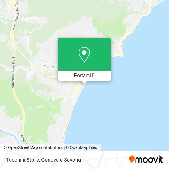 Mappa Tacchini Store