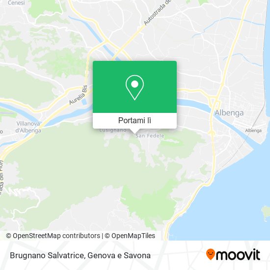 Mappa Brugnano Salvatrice