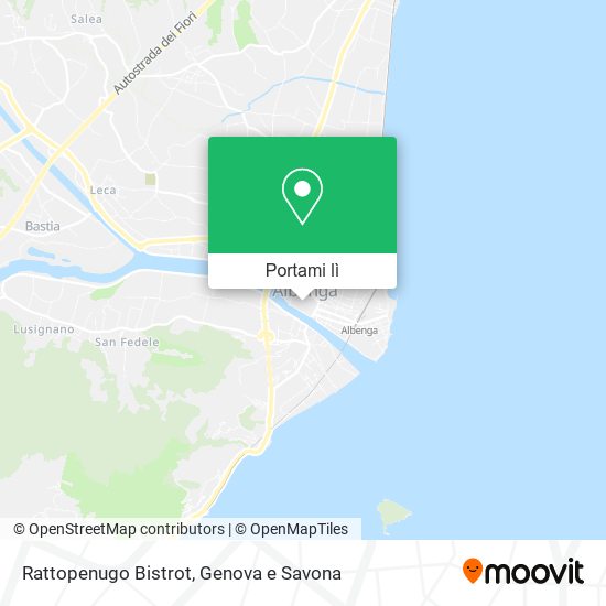 Mappa Rattopenugo Bistrot