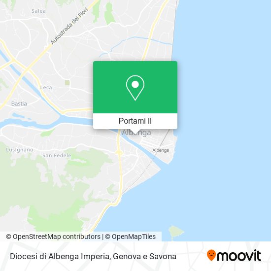 Mappa Diocesi di Albenga Imperia