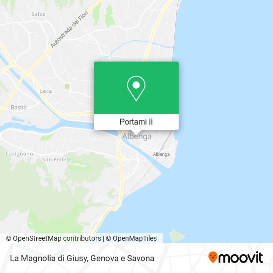 Mappa La Magnolia di Giusy