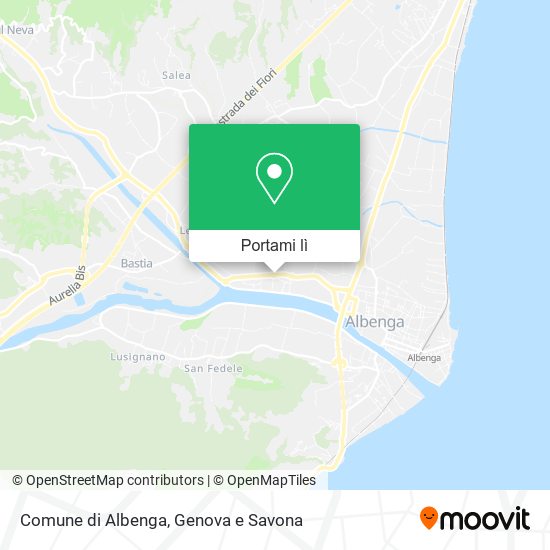 Mappa Comune di Albenga