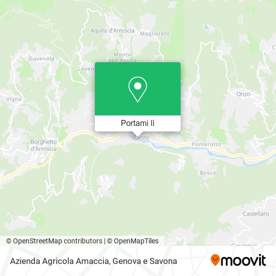 Mappa Azienda Agricola Amaccia