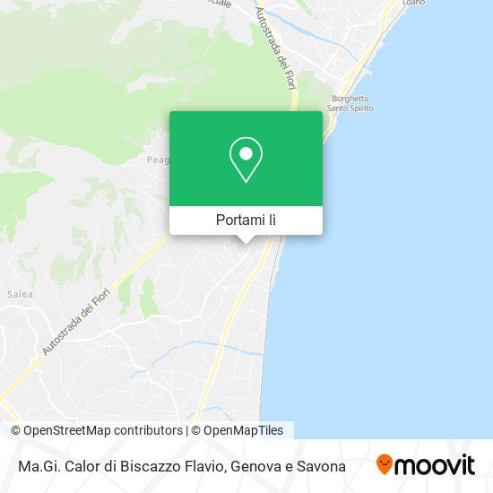 Mappa Ma.Gi. Calor di Biscazzo Flavio