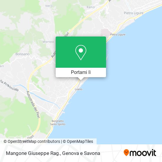 Mappa Mangone Giuseppe Rag.