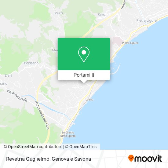 Mappa Revetria Guglielmo