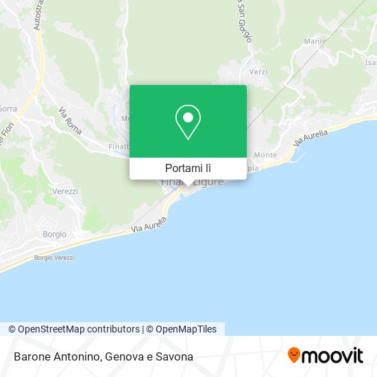 Mappa Barone Antonino