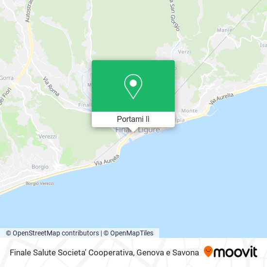 Mappa Finale Salute Societa' Cooperativa