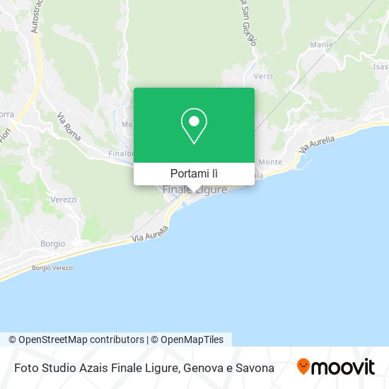 Mappa Foto Studio Azais Finale Ligure