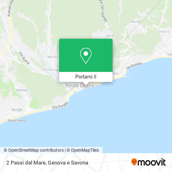Mappa 2 Passi dal Mare