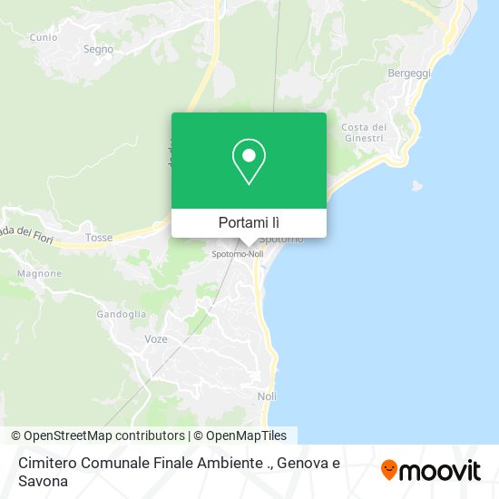 Mappa Cimitero Comunale Finale Ambiente .