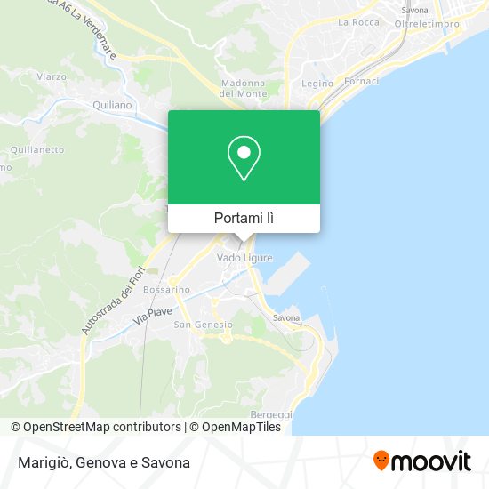 Mappa Marigiò
