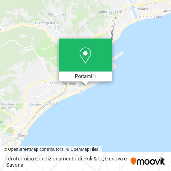 Mappa Idrotermica Condizionamento di Poli & C.