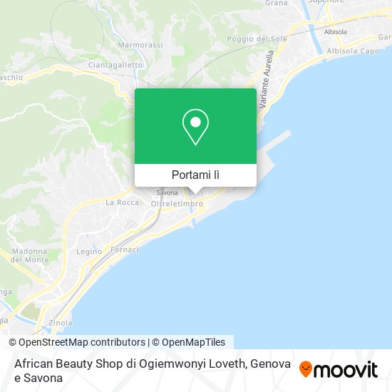 Mappa African Beauty Shop di Ogiemwonyi Loveth