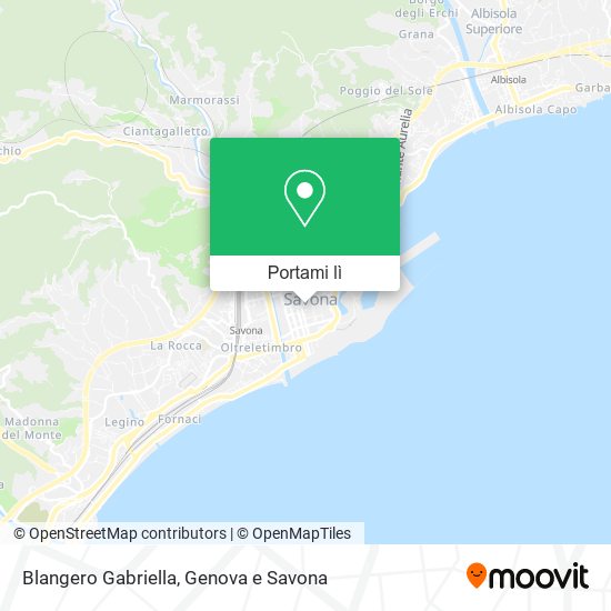 Mappa Blangero Gabriella