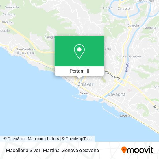 Mappa Macelleria Sivori Martina