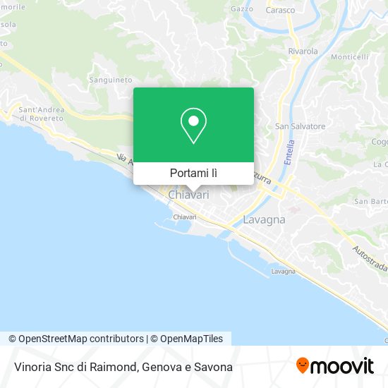 Mappa Vinoria Snc di Raimond