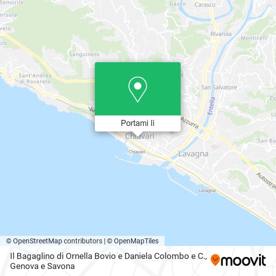 Mappa Il Bagaglino di Ornella Bovio e Daniela Colombo e C.