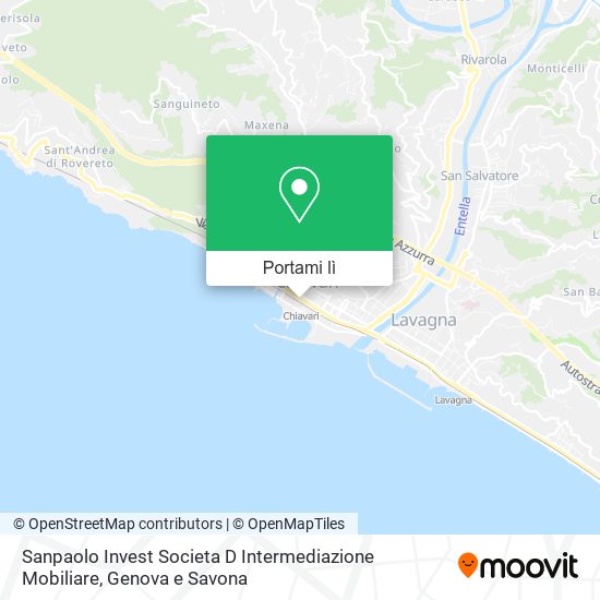 Mappa Sanpaolo Invest Societa D Intermediazione Mobiliare