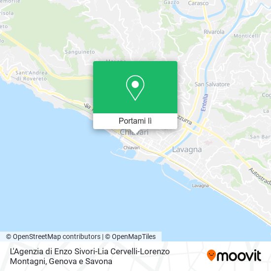 Mappa L'Agenzia di Enzo Sivori-Lia Cervelli-Lorenzo Montagni