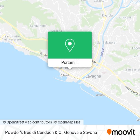 Mappa Powder's Bee di Cendach & C.