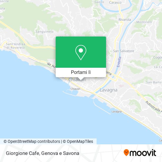 Mappa Giorgione Cafe