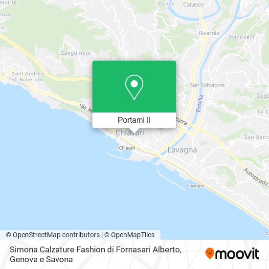 Mappa Simona Calzature Fashion di Fornasari Alberto