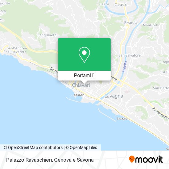 Mappa Palazzo Ravaschieri