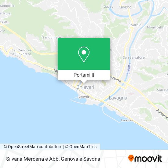 Mappa Silvana Merceria e Abb