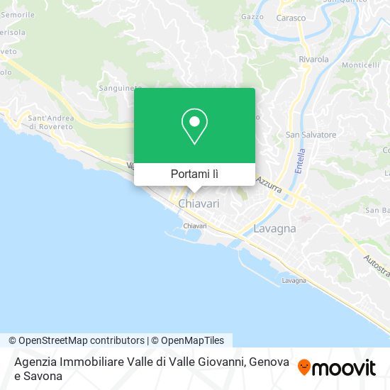 Mappa Agenzia Immobiliare Valle di Valle Giovanni