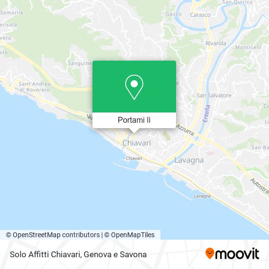 Mappa Solo Affitti Chiavari